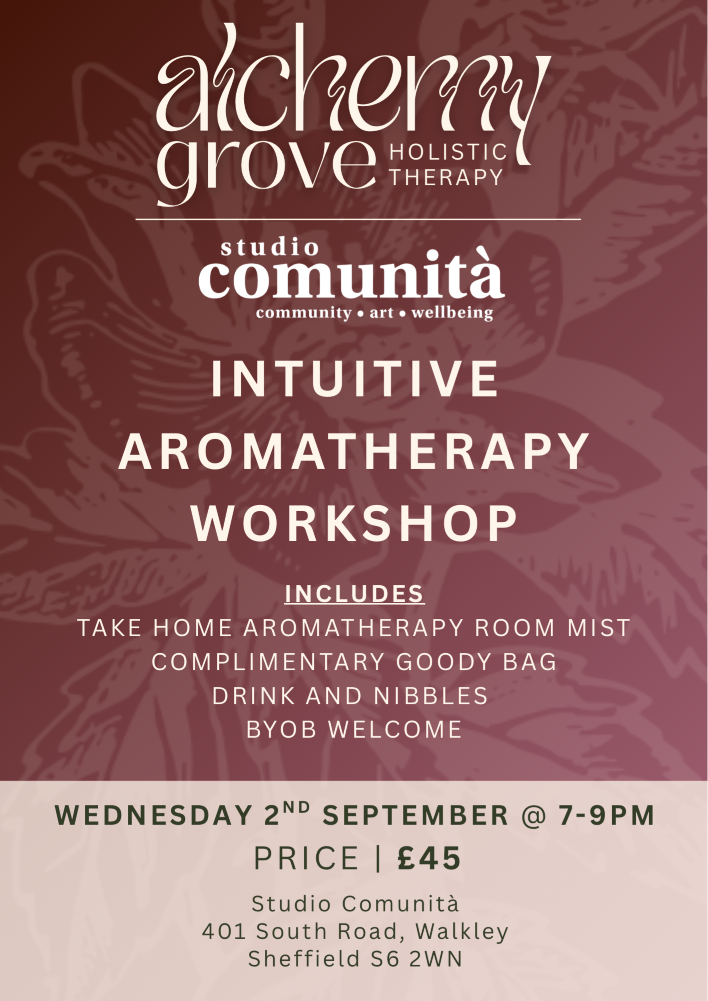 50 Sept Aromatherapy Workshop Flyer